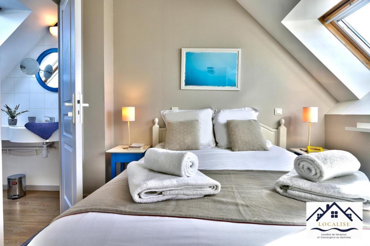 Localise Au Guilvinec - A28 - Belle Vue Sur La Mer, La Piscine Et Le Jardin - - Tout A Pied, Plages, Port, Centre, Commerces, Marche - Wifi Inclus - Linge De Lit Inclus Ngoại thất bức ảnh